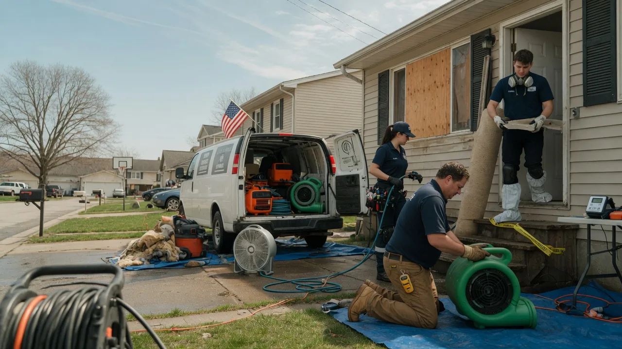 Water Damage Restoration in Tolland, CT near me